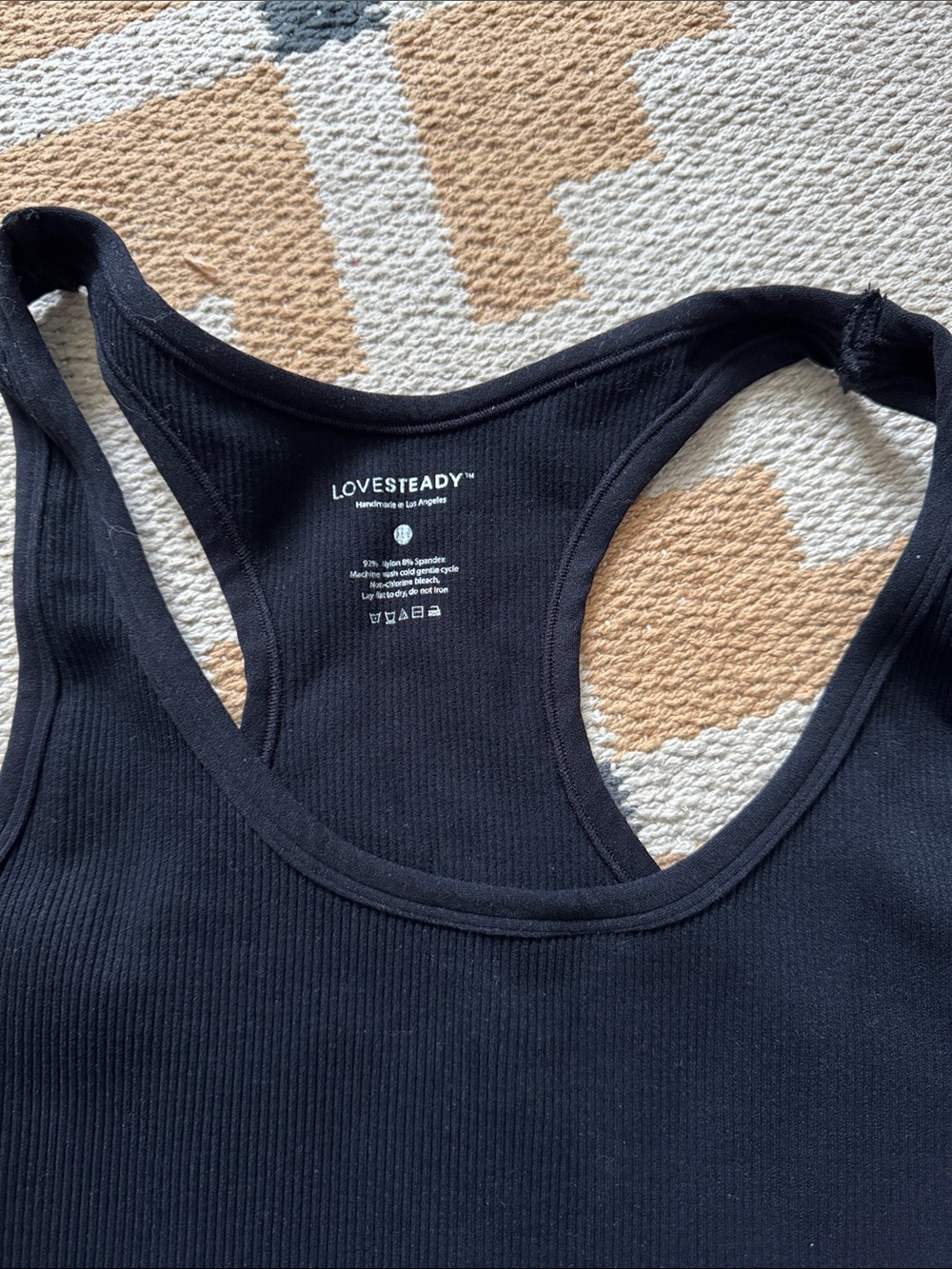 Bao Bei Love Steady HUG Tank: The Perfect Postpartum Tank, black m/l - Picture 4 of 7